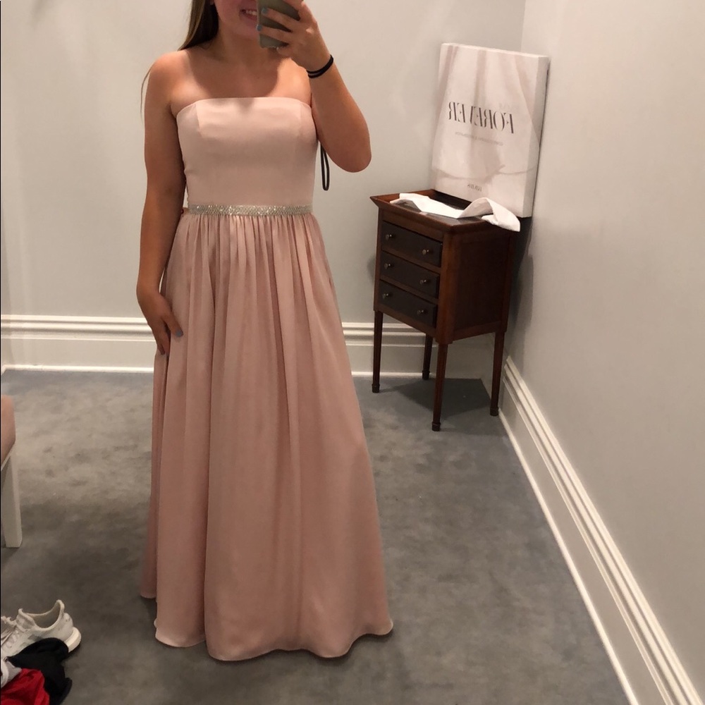 Blush Bridesmaid/ Prom Dress with tags on!!
